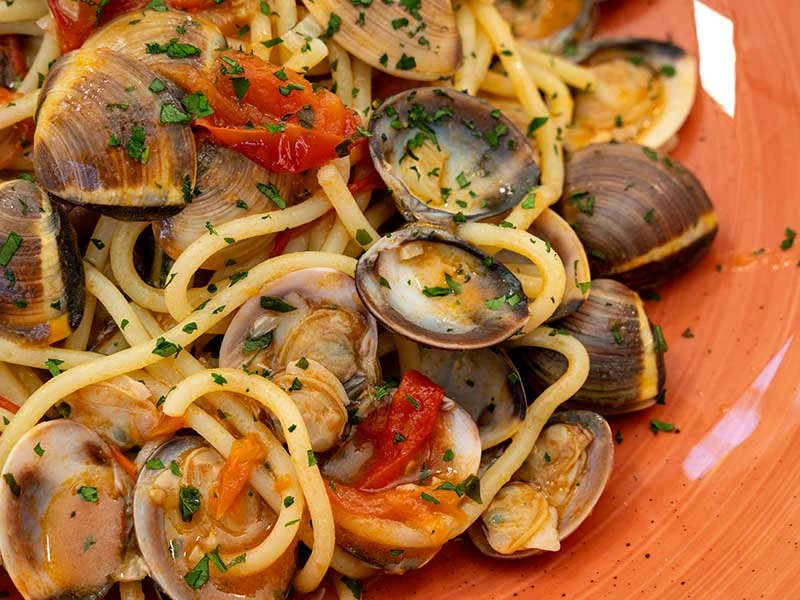 Spaghetti con vongole alla Terra dei Sogni